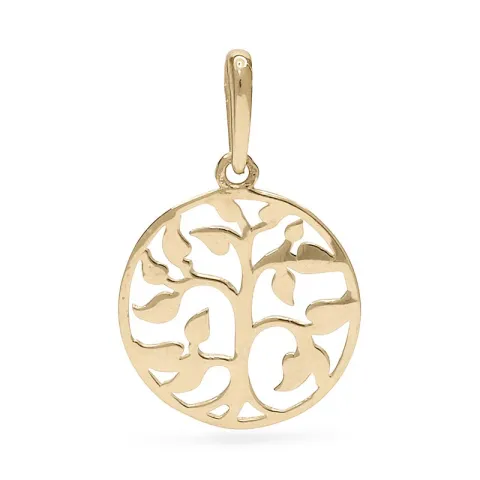 11 mm livets träd hängen i 9 karat guld