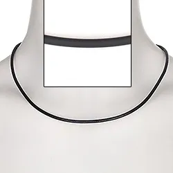 Halsband i gummi x 2,8 mm