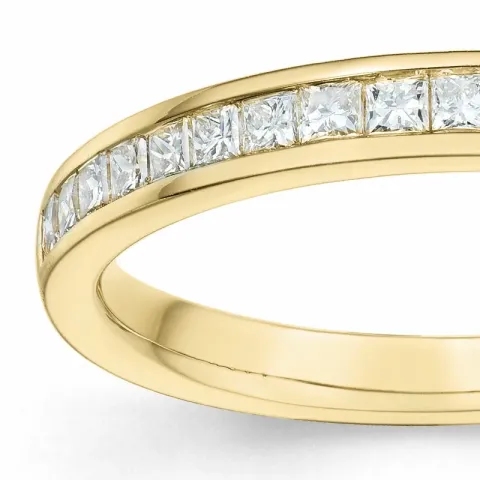 diamant ring i 14  karat guld 0,128 ct 0,20 ct