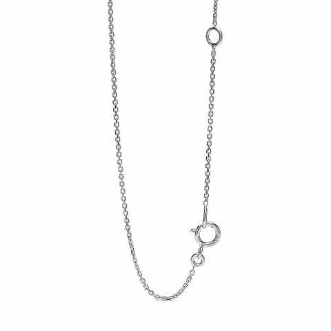 rubin hängen med halskedja i 14 carat vitguld 0,14 ct 0,50 ct