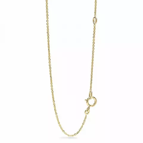 Safir hängen med halskedja i 14  carat guld 0,14 ct 0,60 ct