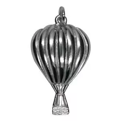 Luftballong hängen i silver