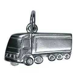 Lastbil hängen i silver