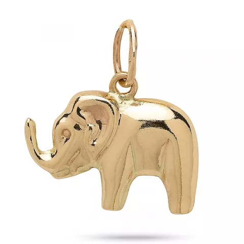 Kollektionsprov elefant hängen i 8 karat guld