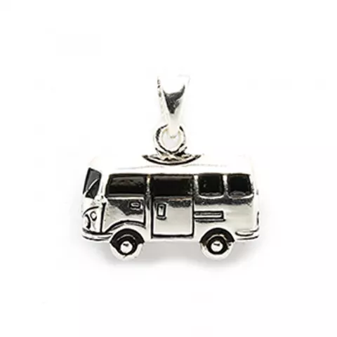 Minibuss hängen i silver