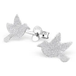 Fåglar örhängen i silver