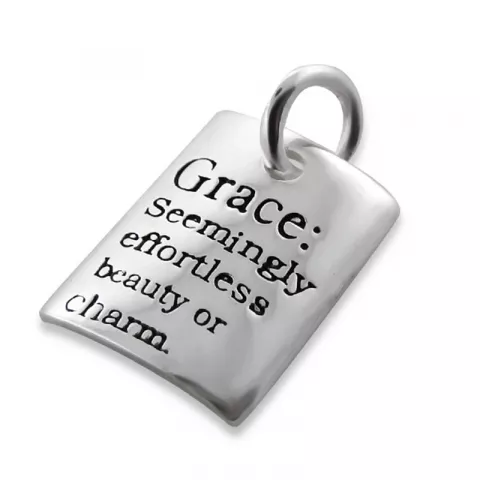 Grace hängen i silver