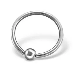 Näspiercing smycken: rund näspiercing i Rostfritt stål