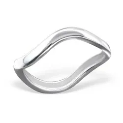 Blank ring i silver