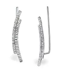 örhängen i oxiderat sterlingsilver