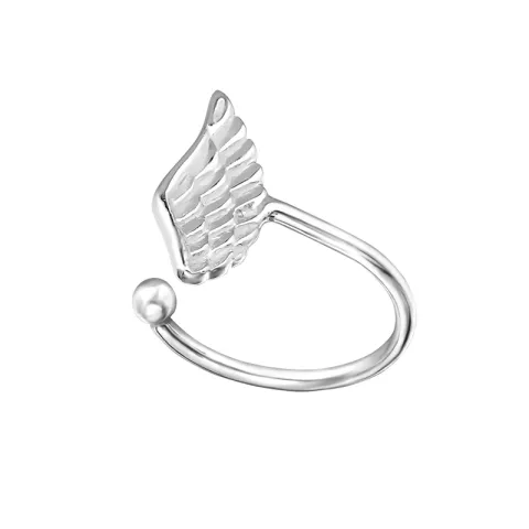 Vinge ear cuff i silver