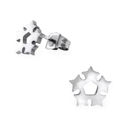 trekantigt örhängestift i Rostfritt stål