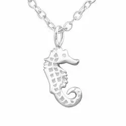 Hängen med halskedja i silver