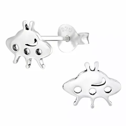 utomjording örhängen i silver