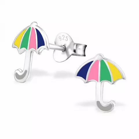 paraply örhängen i silver