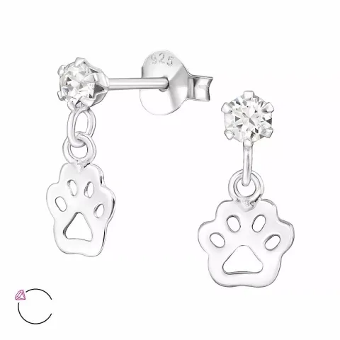 tass örhängen i silver