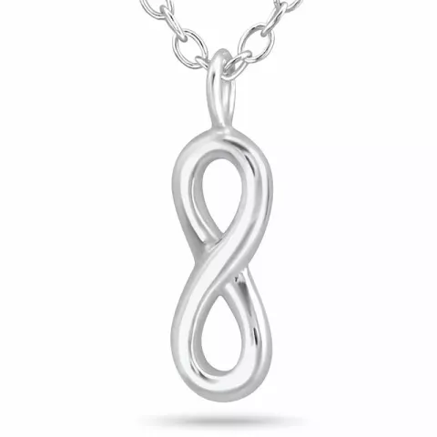 infinity halsband i silver