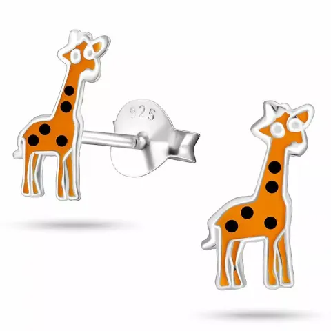 giraff örhängen i silver