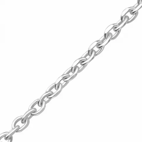 ankerarmband i silver 18 cm x 