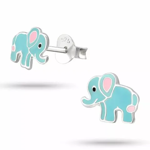 elefant örhängen i silver