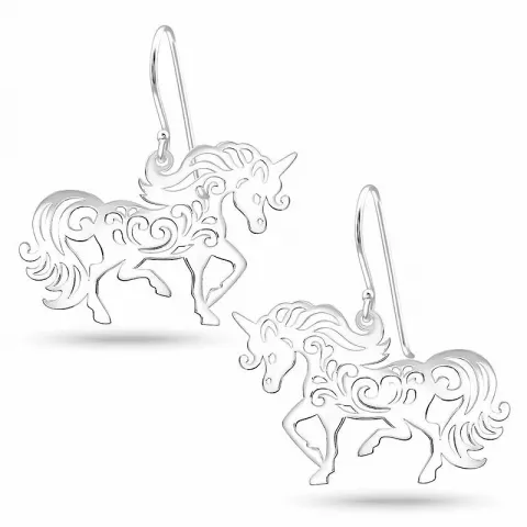hästar örhängen i silver
