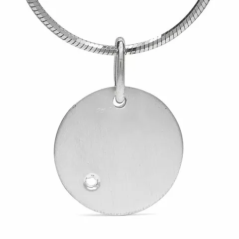 runt hängen i silver