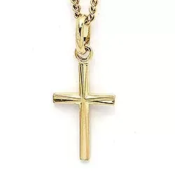 Kors hängen i 9 karat guld