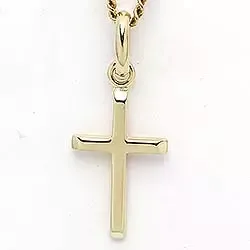 Kors hängen i 9 karat guld