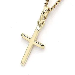 Kors hängen i 9 karat guld