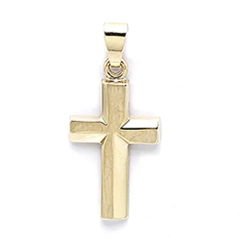 Kors hängen i 9 karat guld