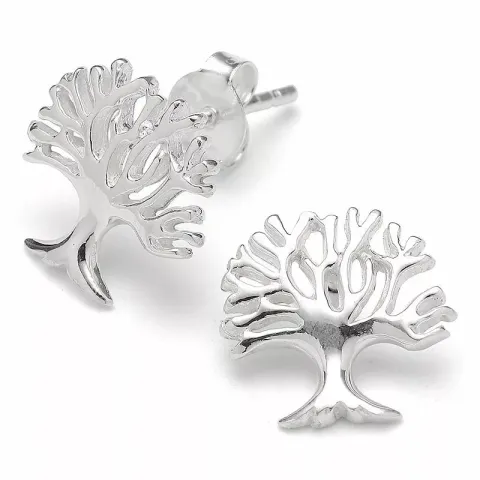 livets träd örhängestift i silver