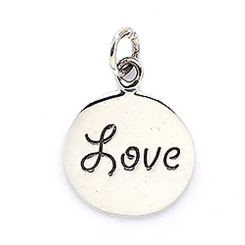 Love hängen i silver