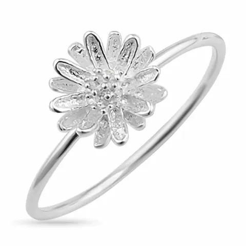 blommor ring i silver