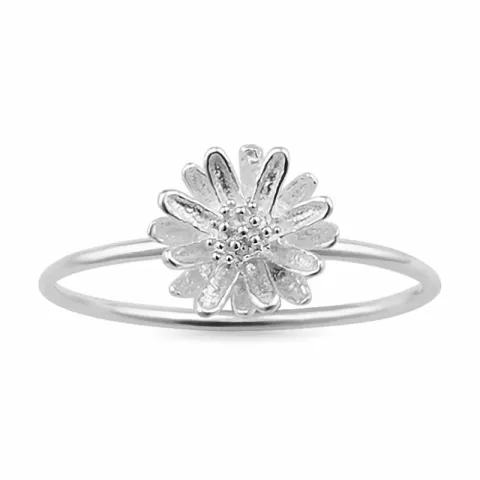 blommor ring i silver