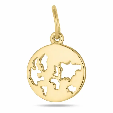 hängen i förgyllt silver