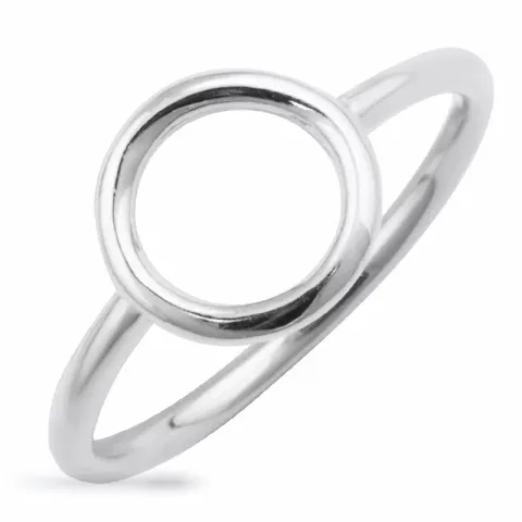 Kollektionsprov rund ring i silver