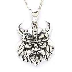 vikinga hängen i oxiderat sterlingsilver