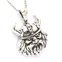 vikinga hängen i oxiderat sterlingsilver