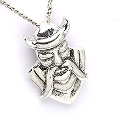 vikinga hängen i oxiderat sterlingsilver