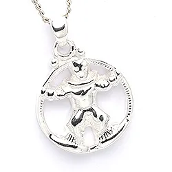 Runt hängen i silver