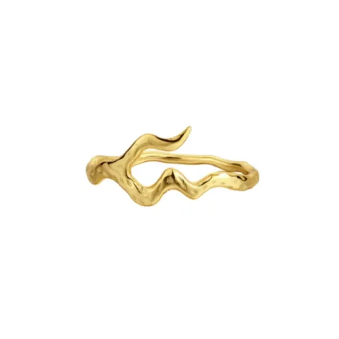 Nava Elora ring i förgyllt silver