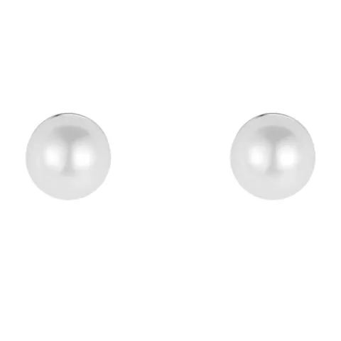 Nava Mira Petite pärla örhängestift i silver