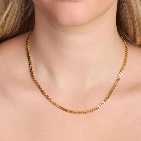 Studio Z Plated halsband i förgyllt silver