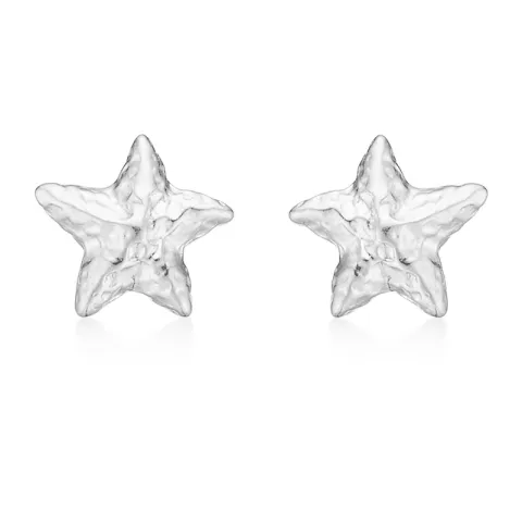 Studio Z Starfish Lustre örhängestift i silver