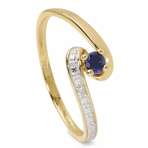 Kollektionsprov ring i 9 karat guld