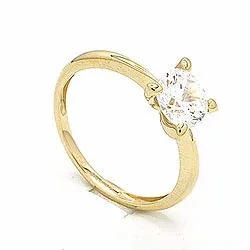 Kollektionsprov ring i 9 karat guld