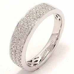 Diamant ring i 14 karat vitguld 0,31 ct