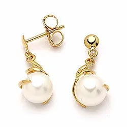 örhängen i 9 karat guld