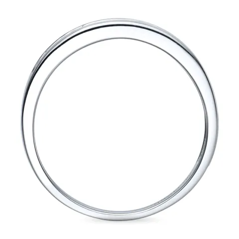 rubin ring i 14  karat vitguld 0,11 ct 0,26 ct