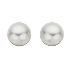 5 mm Scrouples pärla örhängen i silver